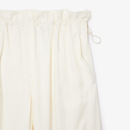 Oversized Satin Cargo Pants