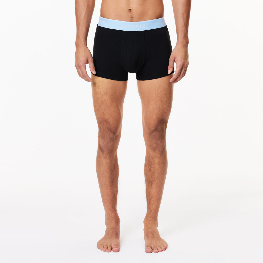 مجموعة من 3 سراويل داخلية كاجوال باللون الكحلي مع حزام خصر متباين Pack Of 3 Navy Casual Trunks With Contrasting Waistband - 5H3401-00-B68