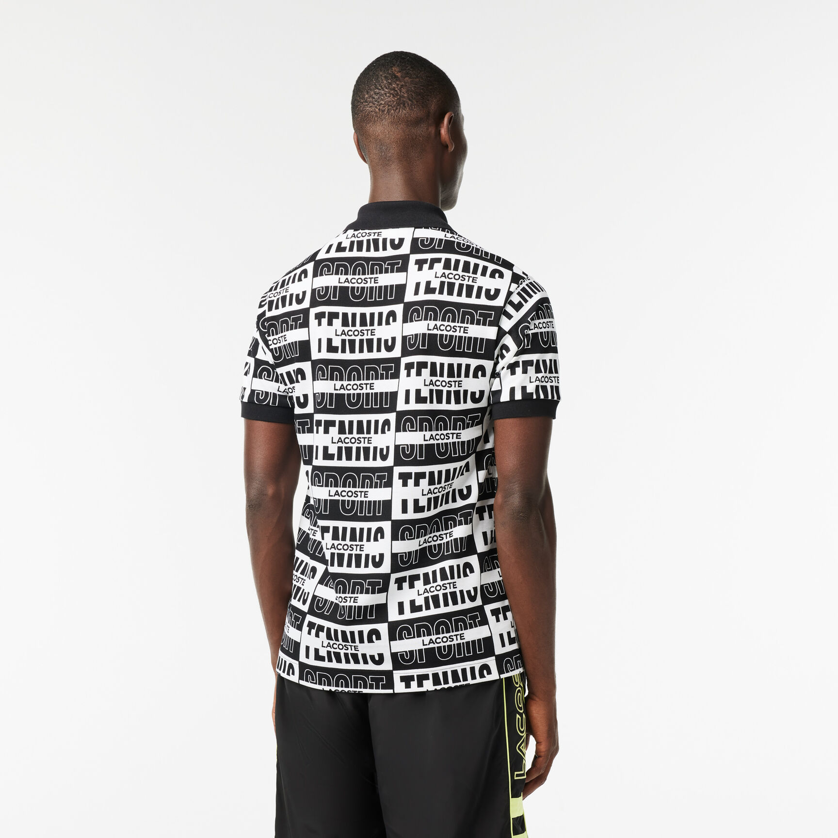 Original L.12.12 Two Tone Badge Print Polo Shirt - PH2057-00-001