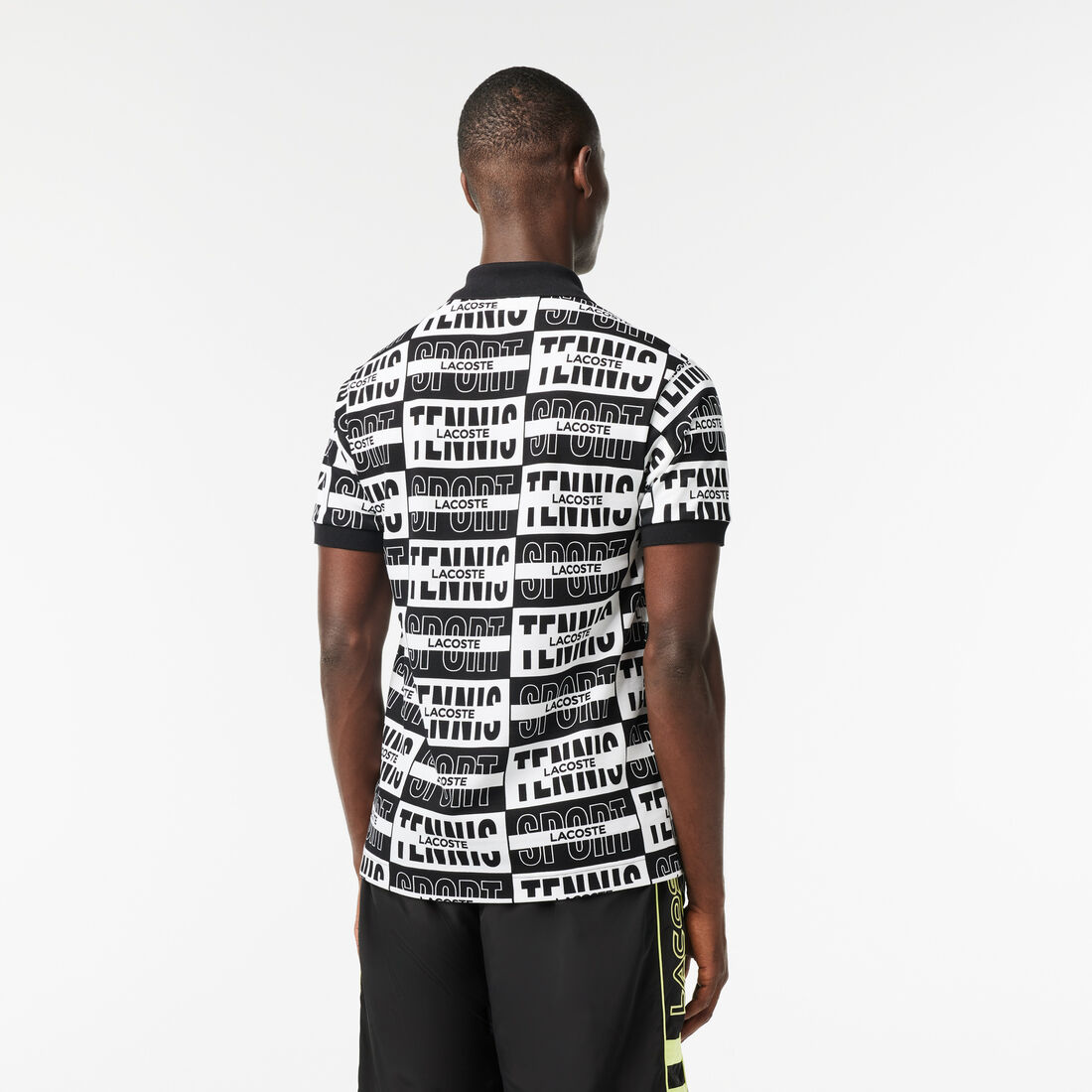 Original L.12.12 Two Tone Badge Print Polo Shirt Original L.12.12 Two Tone Badge Print Polo Shirt - PH2057-00-001