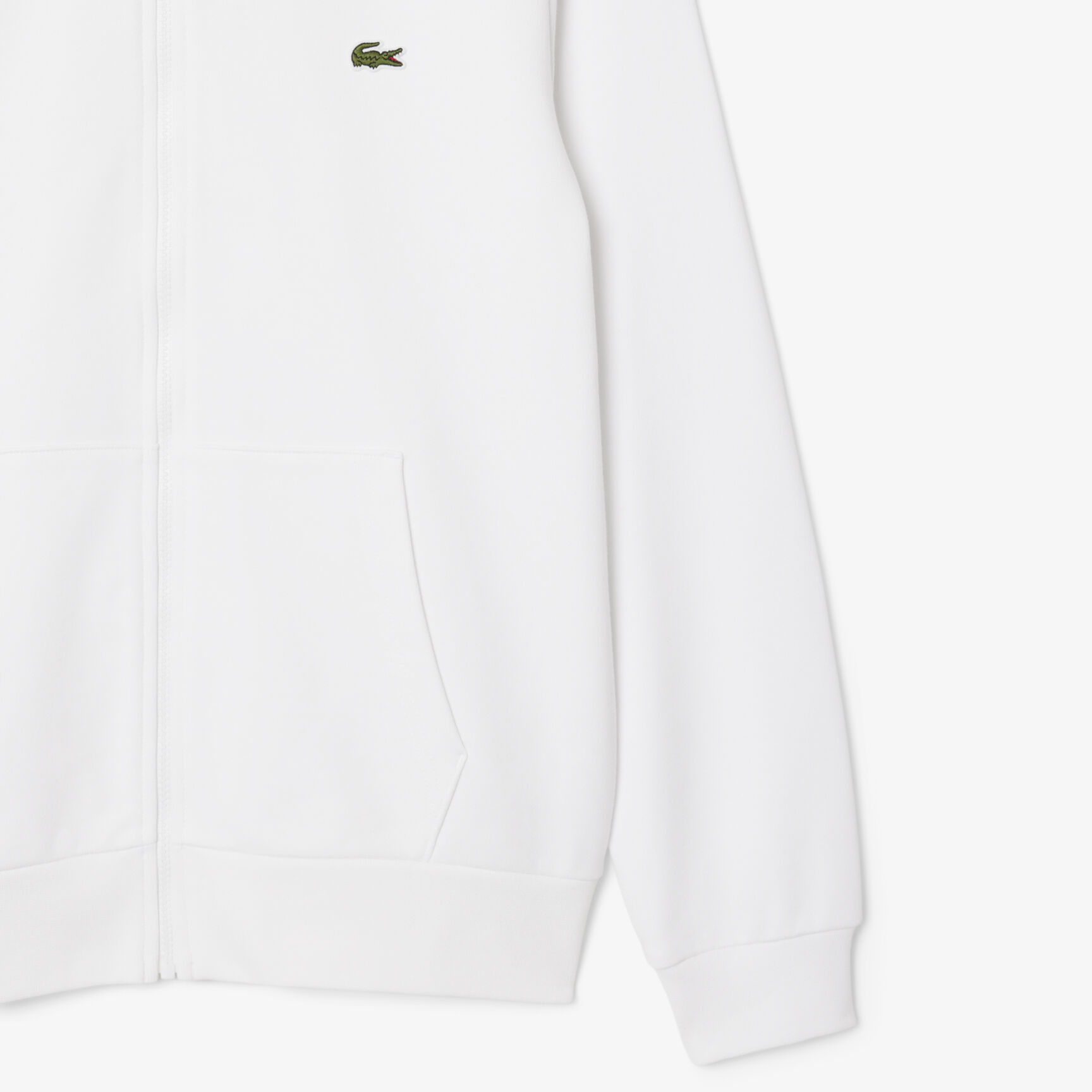 سويت شيرت كلاسيكي من الصوف بسحاب Classic Fit Zipped Fleece Sweatshirt - SH9809-00-001