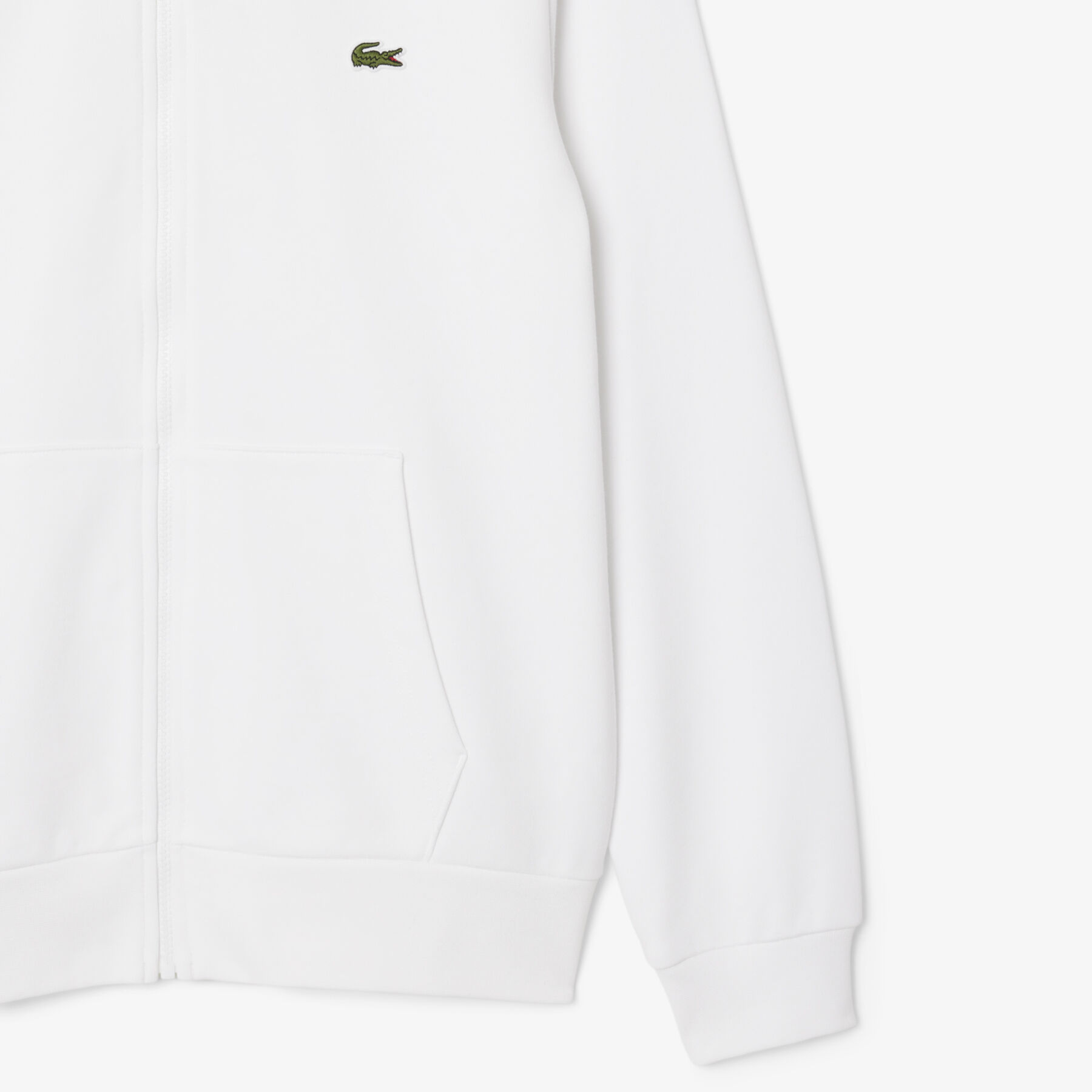 Classic Fit Zipped Fleece Sweatshirt Classic Fit Zipped Fleece Sweatshirt - SH9809-00-001