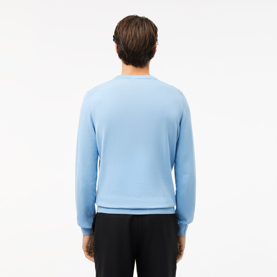 Monochrome Cotton Crew Neck Sweater Monochrome Cotton Crew Neck Sweater - AH1985-00-HBP