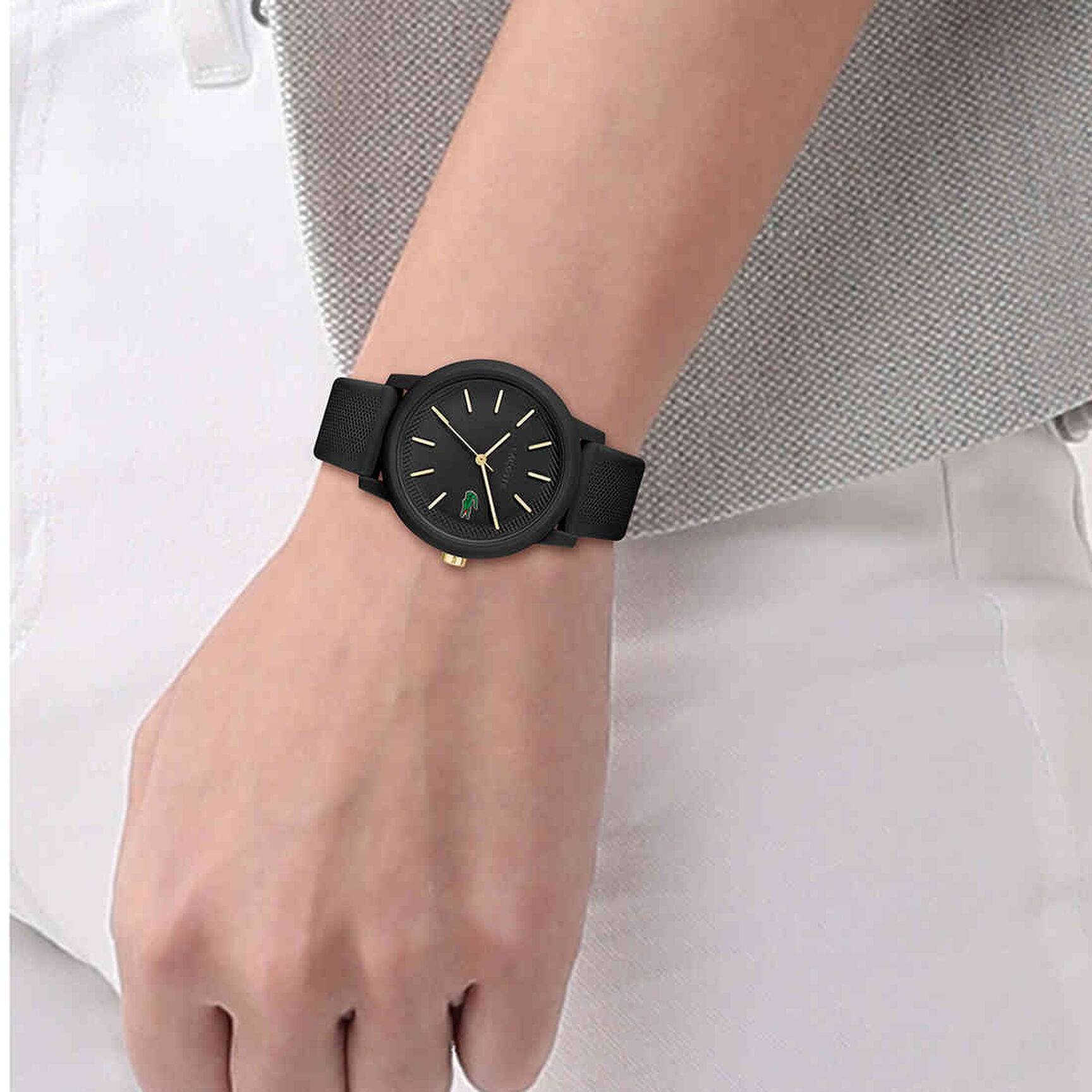 Women Lacoste 12.12 Watch - 2001212-BLK