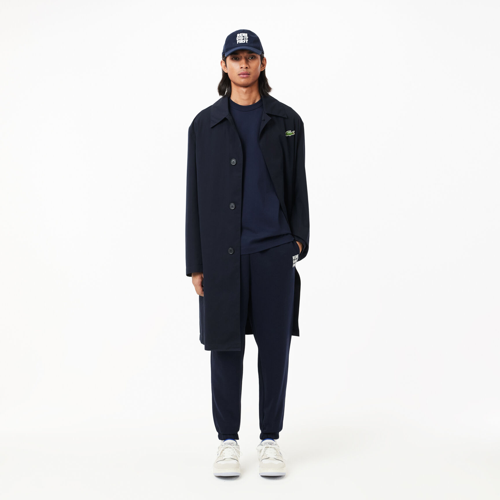 Cotton Pique Effect Slogan Back T-shirt - TH0133-00-166