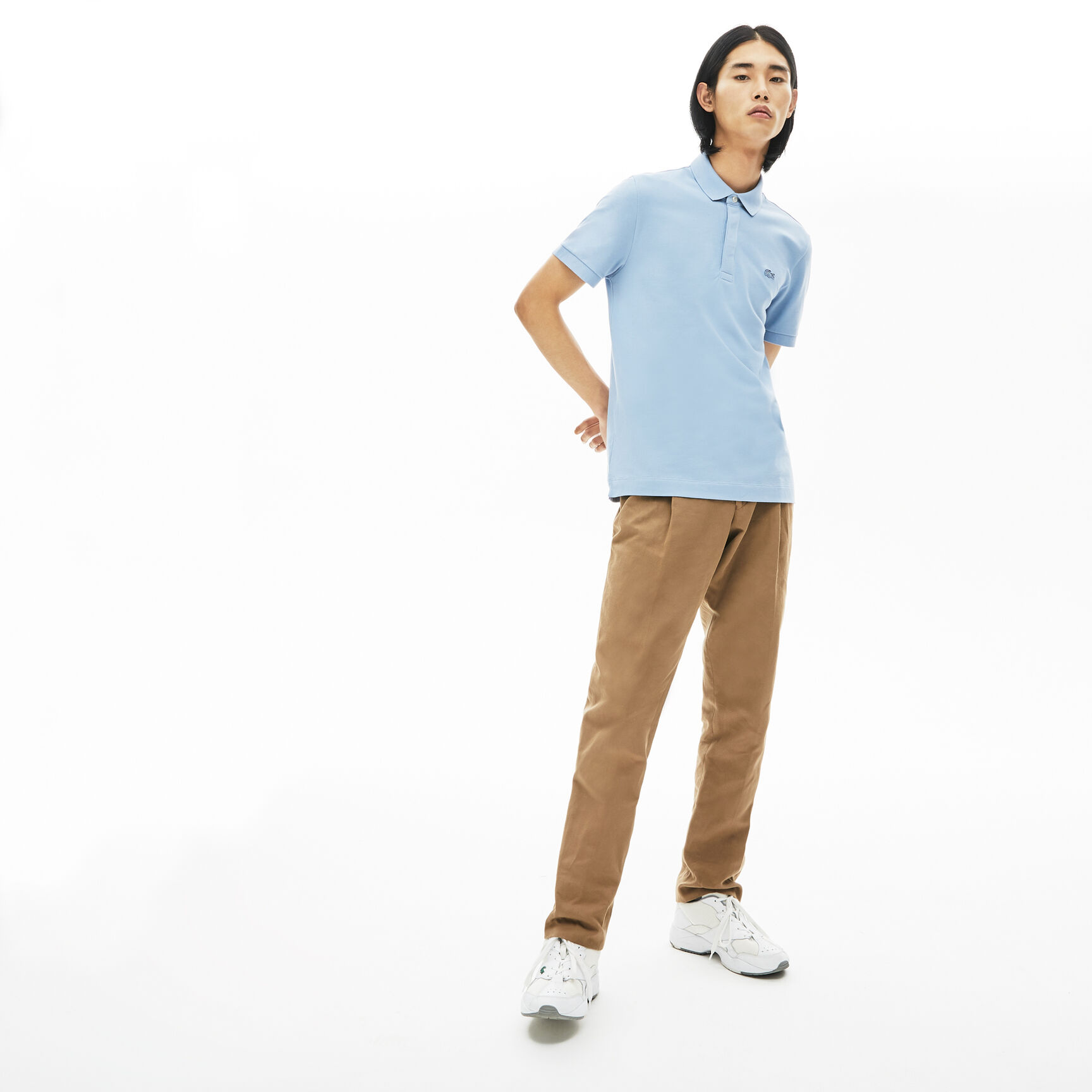 Regular Fit Paris Stretch Pique Polo Shirt