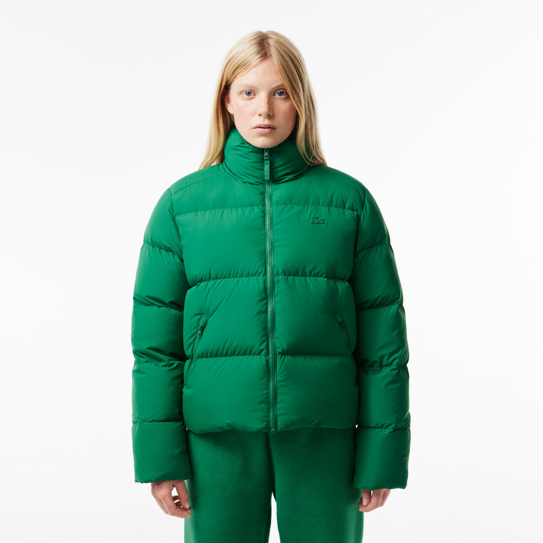 Women's Lacoste Collapsible Taffeta Padded Jacket - BF0014-00-CNQ