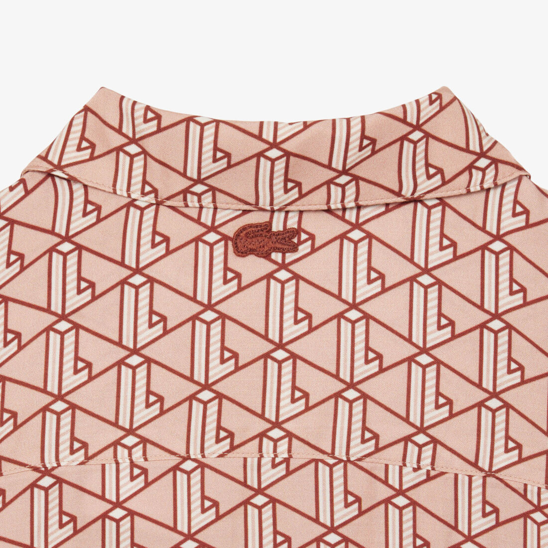 Oversized Monogram Print Shirt Oversized Monogram Print Shirt - CF0495-00-GIJ