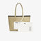 Women’s Lacoste Anna Reversible Tote with Zipped Pouch women s lacoste anna reversible tote with zipped pouch