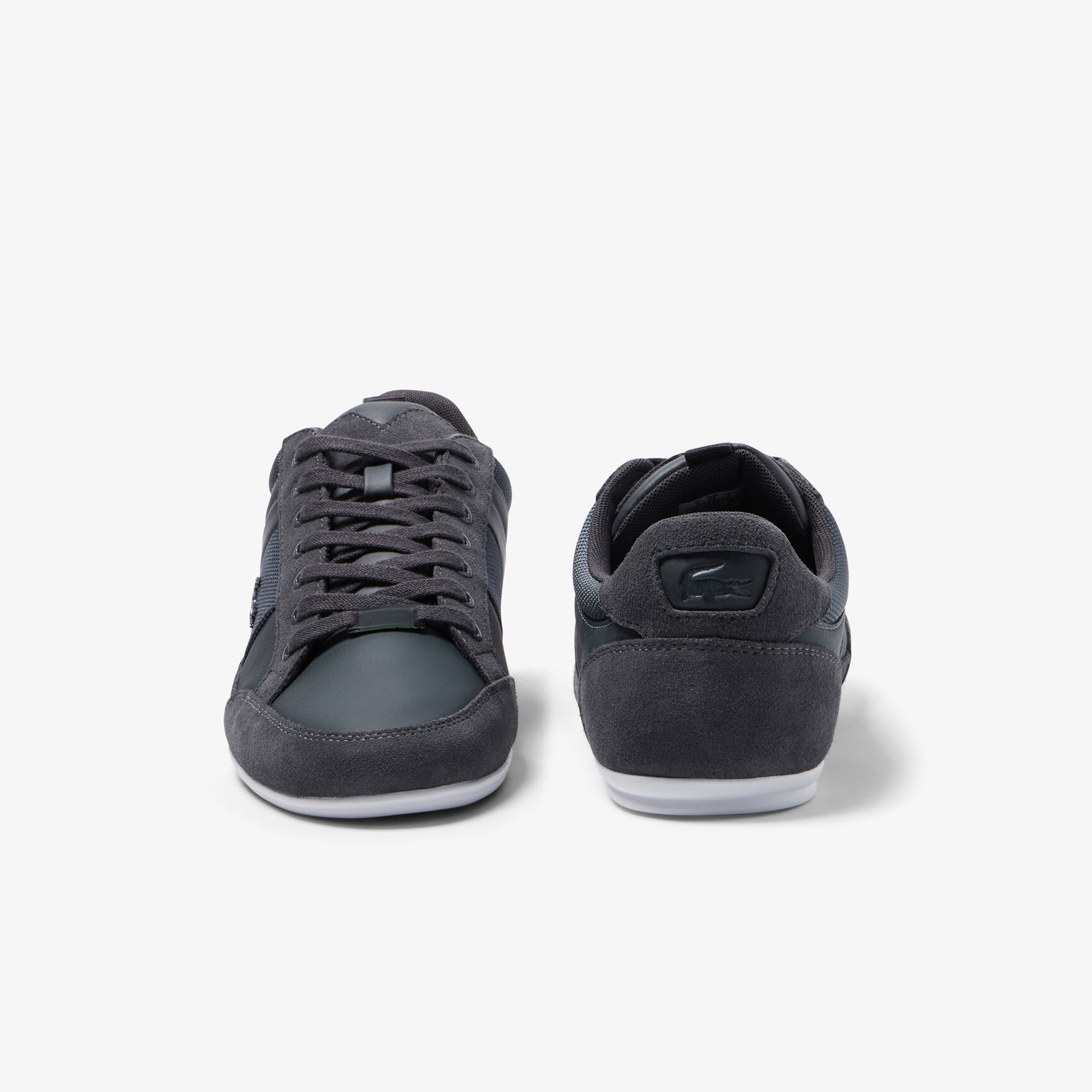 Men's Lacoste Chaymon Leather Color Contrast Sneakers