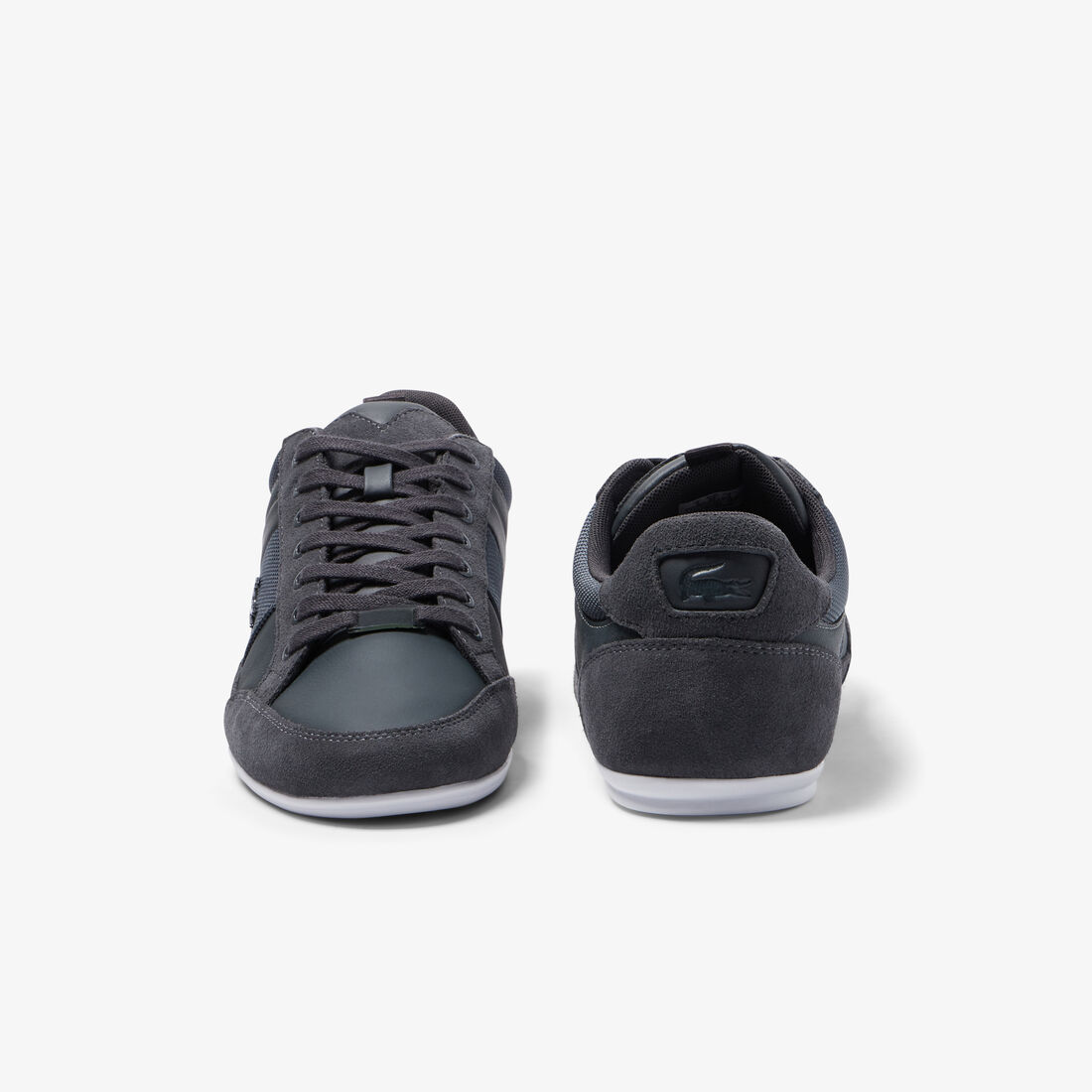 Men's Lacoste Chaymon Leather Color Contrast Sneakers Men's Lacoste Chaymon Leather Color Contrast Sneakers