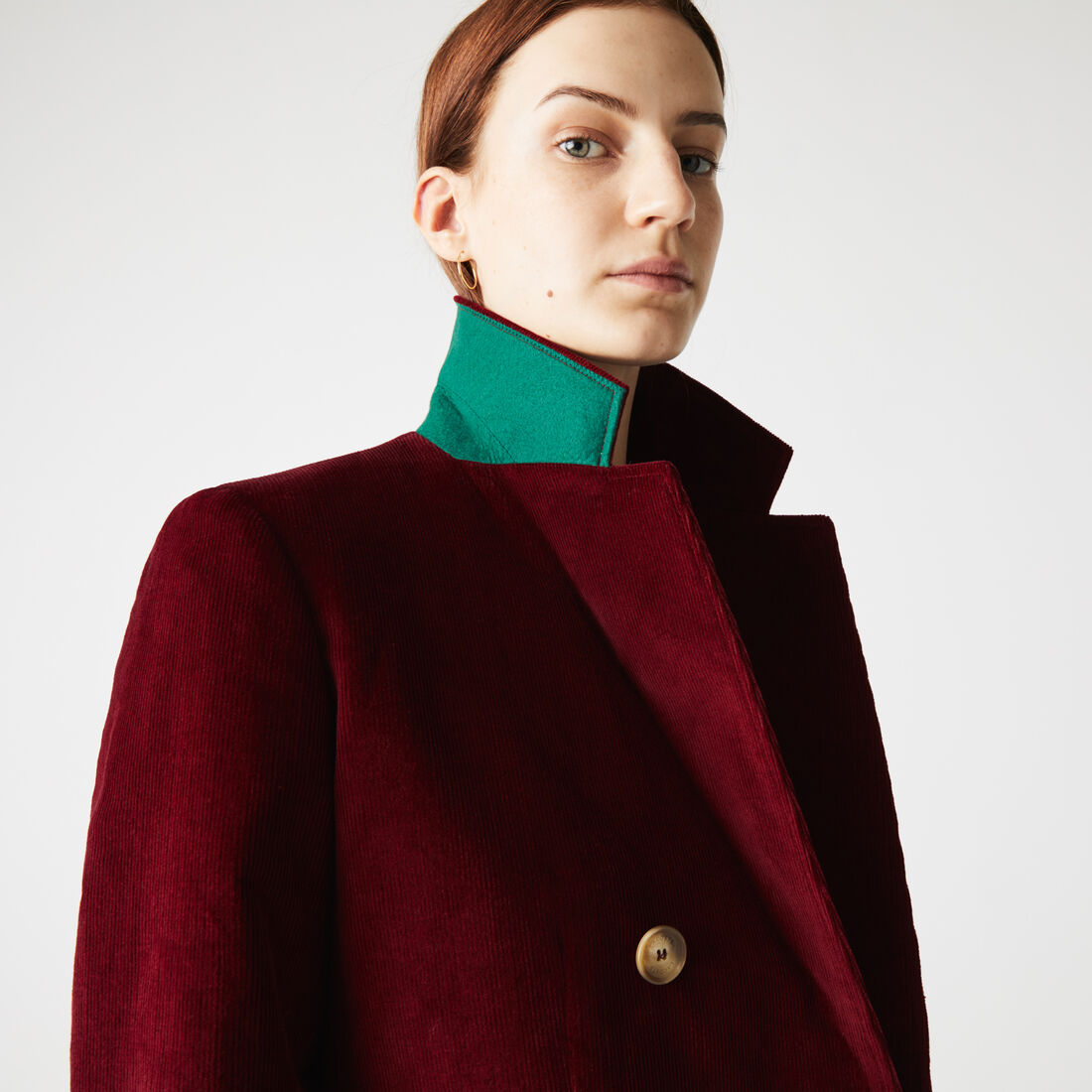 سترة صوفية مزدوجة الصدر نسائية سترة صوفية مزدوجة الصدر نسائية