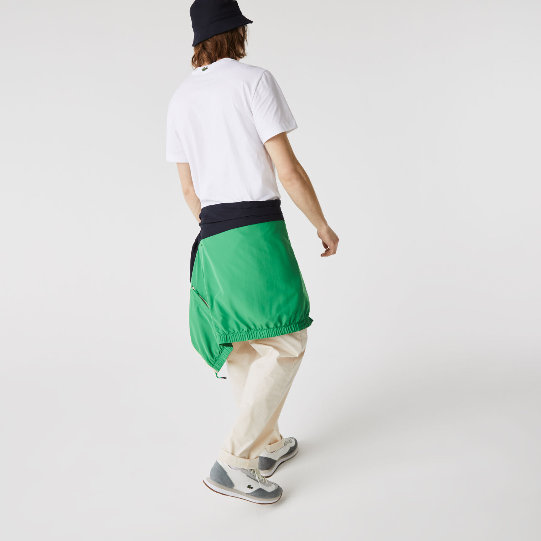 Men's Crew Neck Embroidered Logo Cotton T-shirt