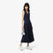 فستان طويل بدون أكمام بكسرات Long Sleeveless Pleated Dress - EF2432-00-166