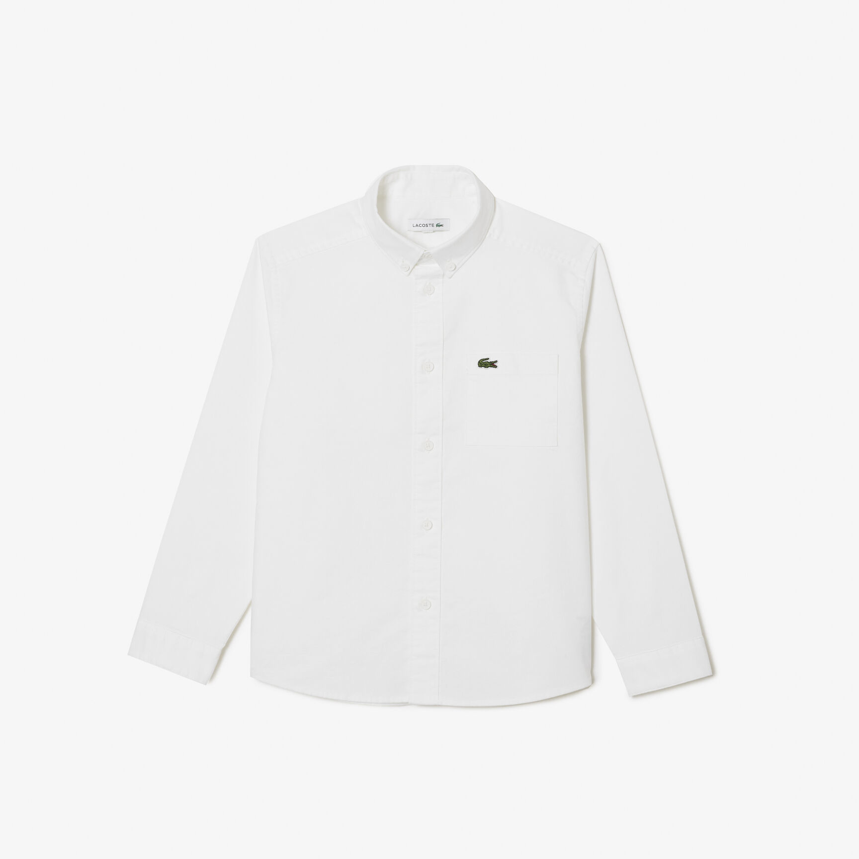 Kids' Lacoste Contrast Pocket Shirt - CJ5296-00-001