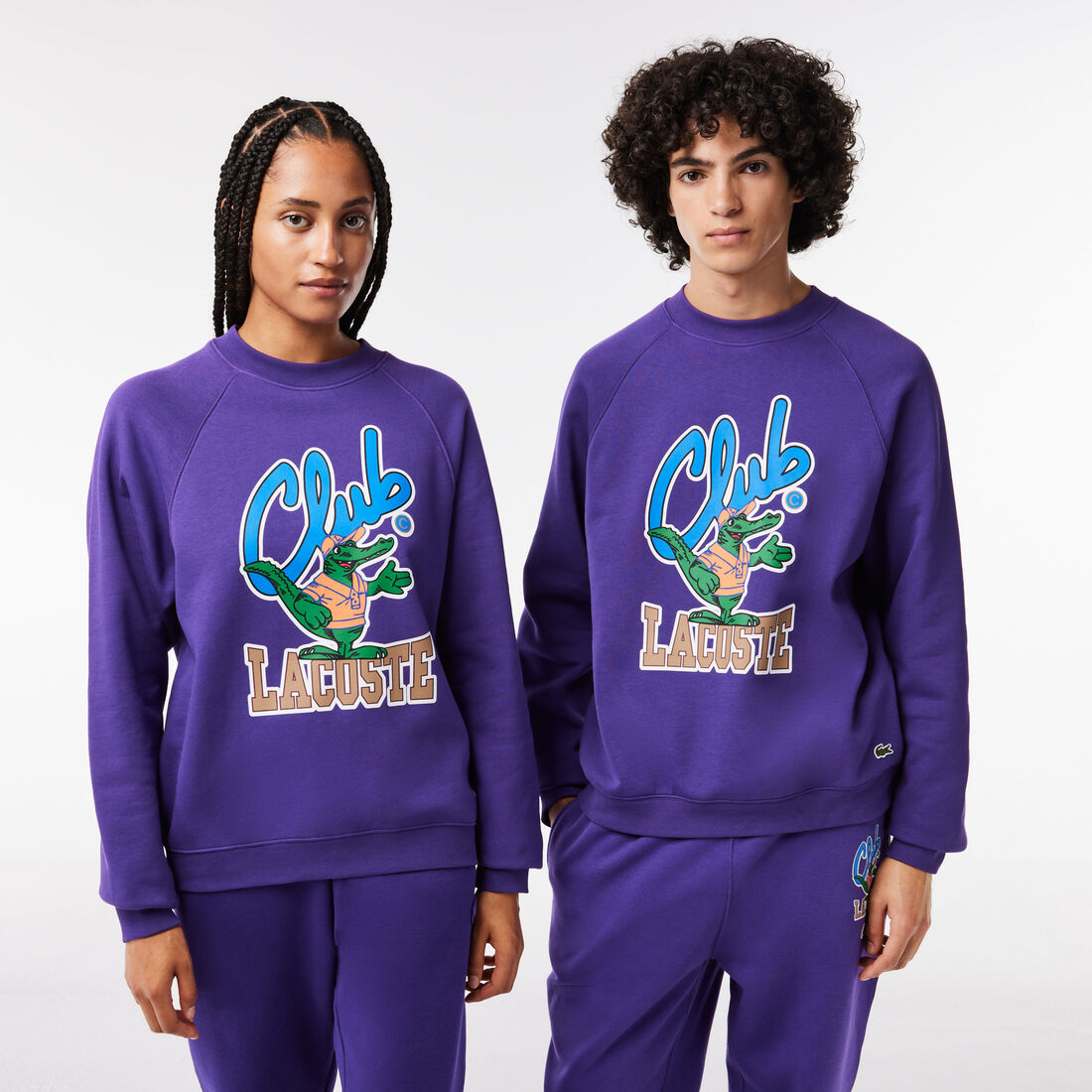 Loose Fit Raglan Sleeve Jogger Sweatshirt - SH1536-00-SNI