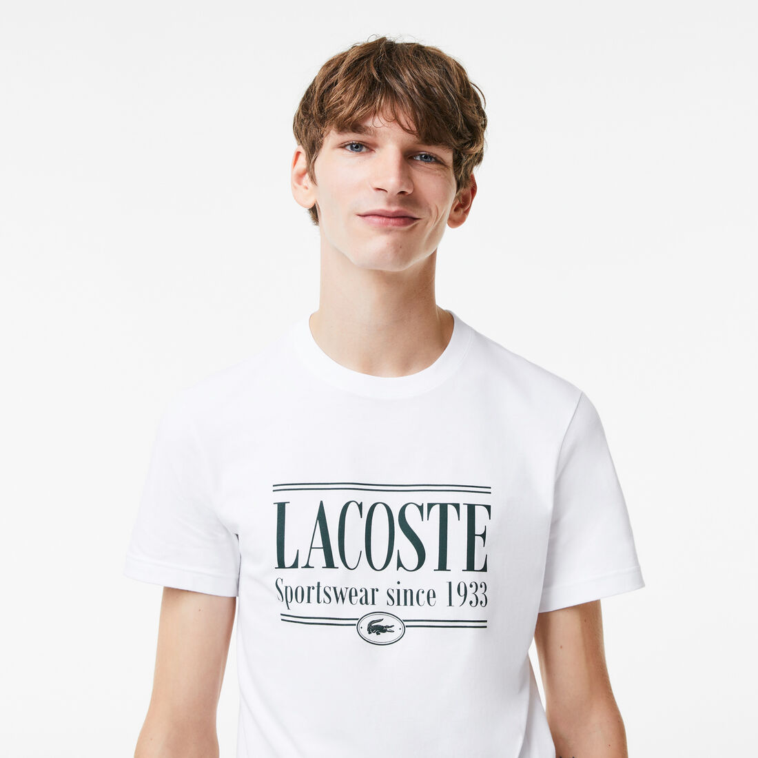 Men's Lacoste Regular Fit Jersey T-shirt Men's Lacoste Regular Fit Jersey T-shirt
