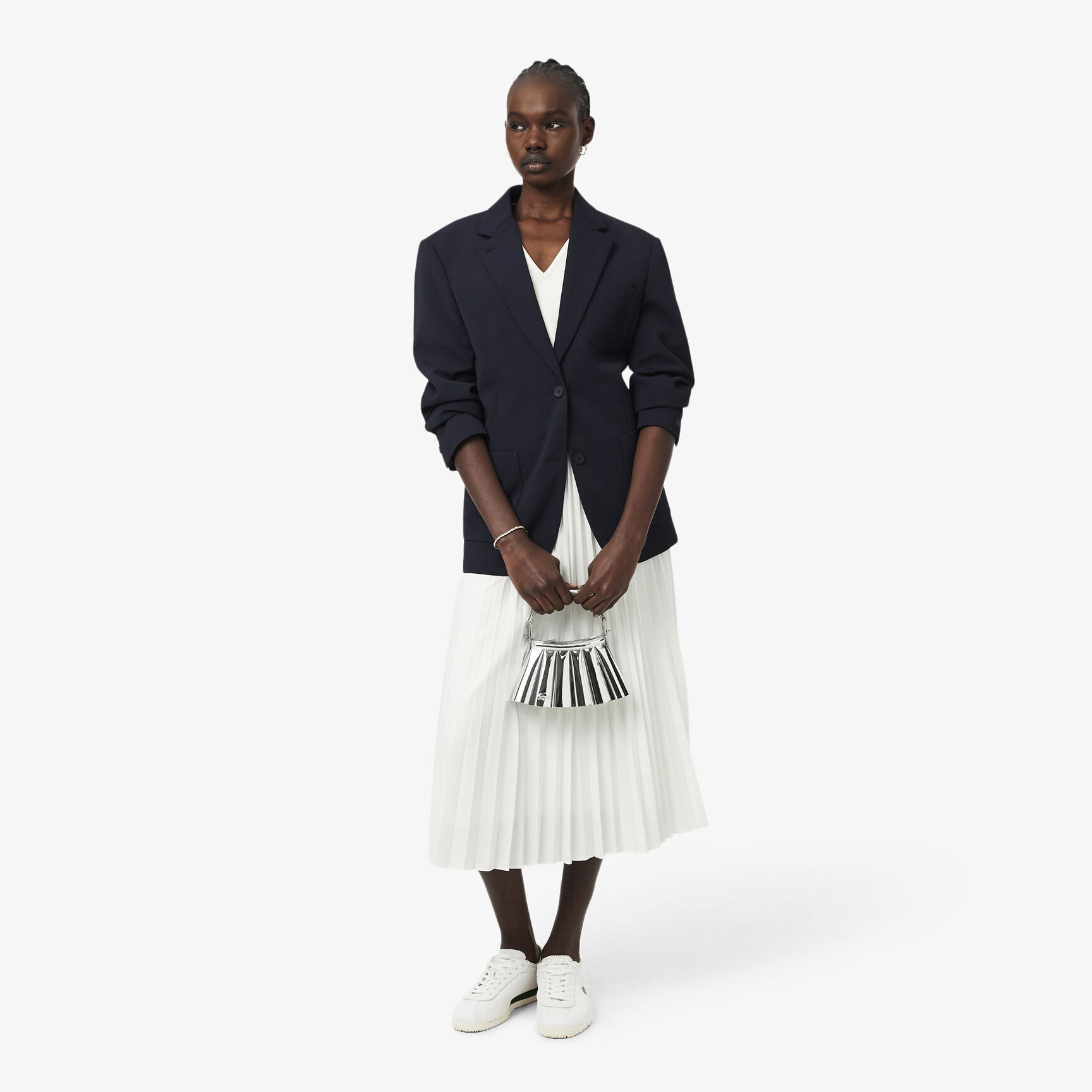 Long Sleeveless Pleated Dress - EF2432-00-70V