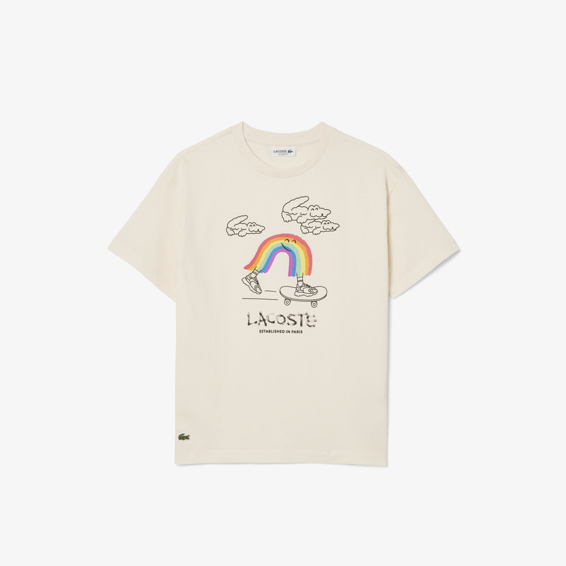 تي شيرت قطني مطبوع Printed Cotton T-shirt - TJ8432-00-XFJ