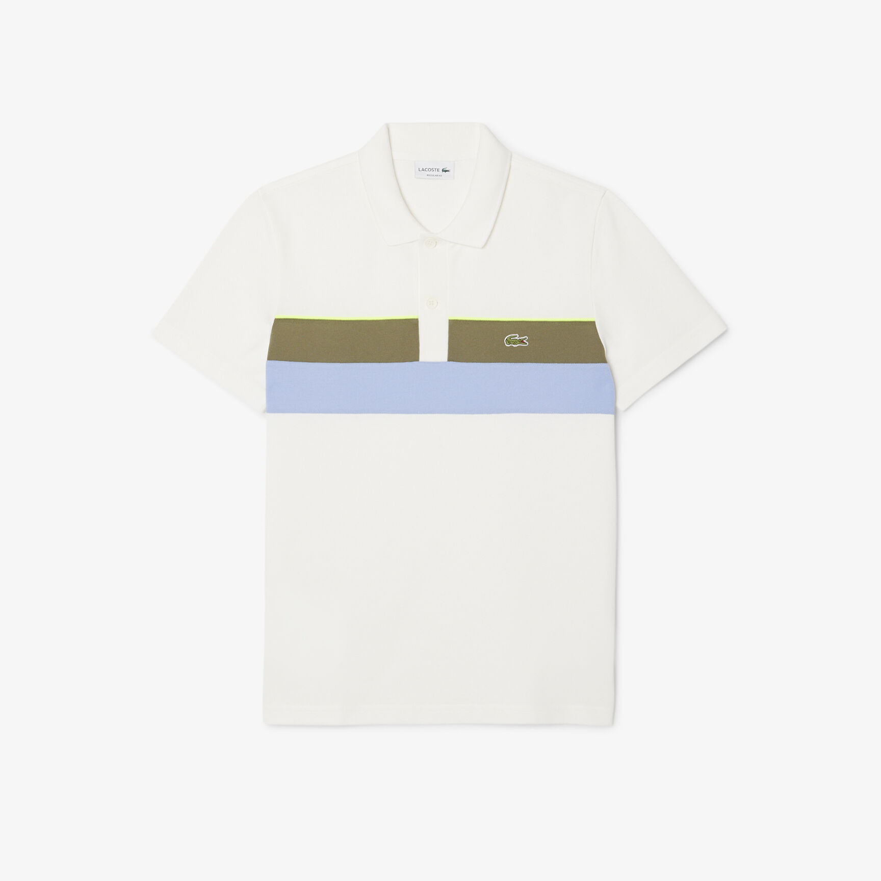 قميص بولو بقصة عادية من بيتي بيكيه Regular Fit Colour-Block Petit Pique Polo Shirt - PH5918-00-9IV