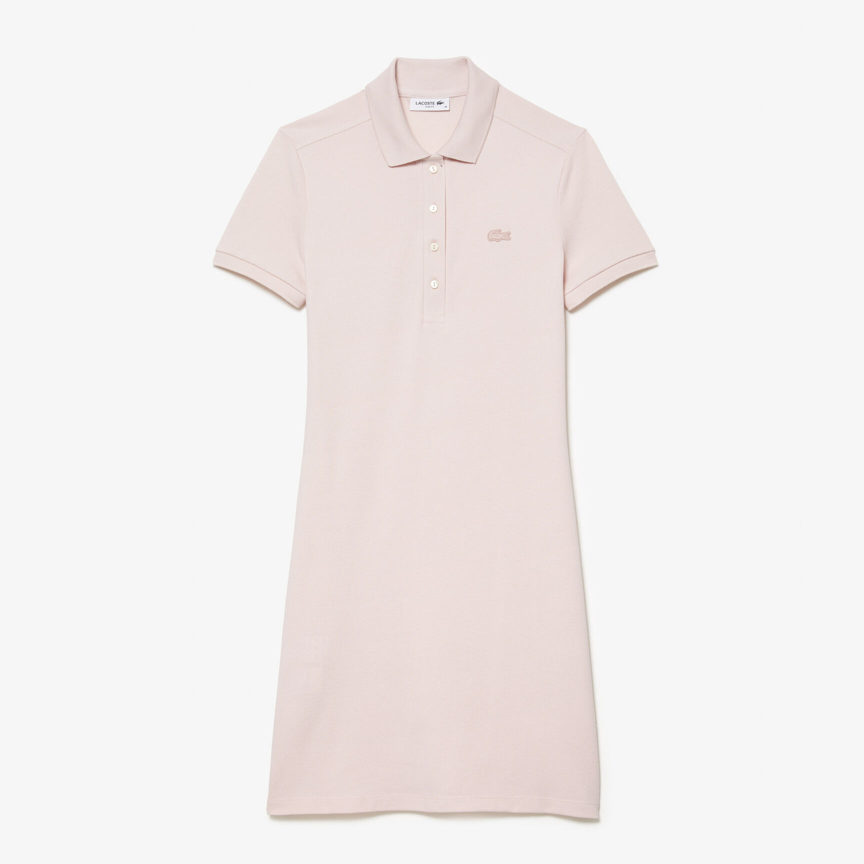 Slim Fit Stretch Petit Pique Polo Dress - EF5473-00-ADY