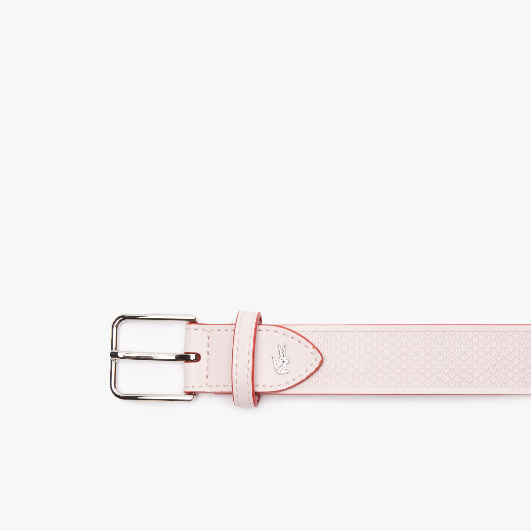 حزام جلد بحياكة وتمساح معدني للرجال حزام جلد بحياكة وتمساح معدني للرجال