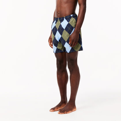 Printed Swim Trunks
