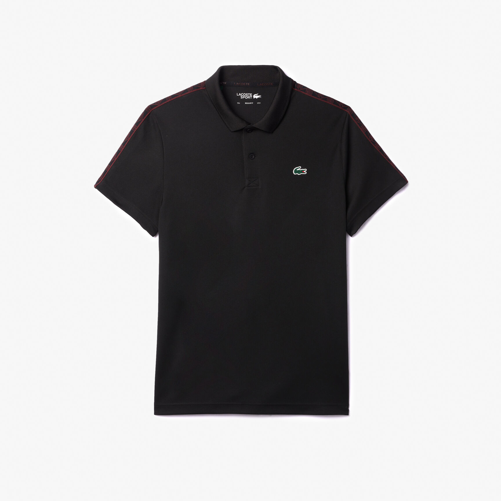Ultra-Dry Monogram Stripe Tennis Polo Shirt - DH2557-00-031