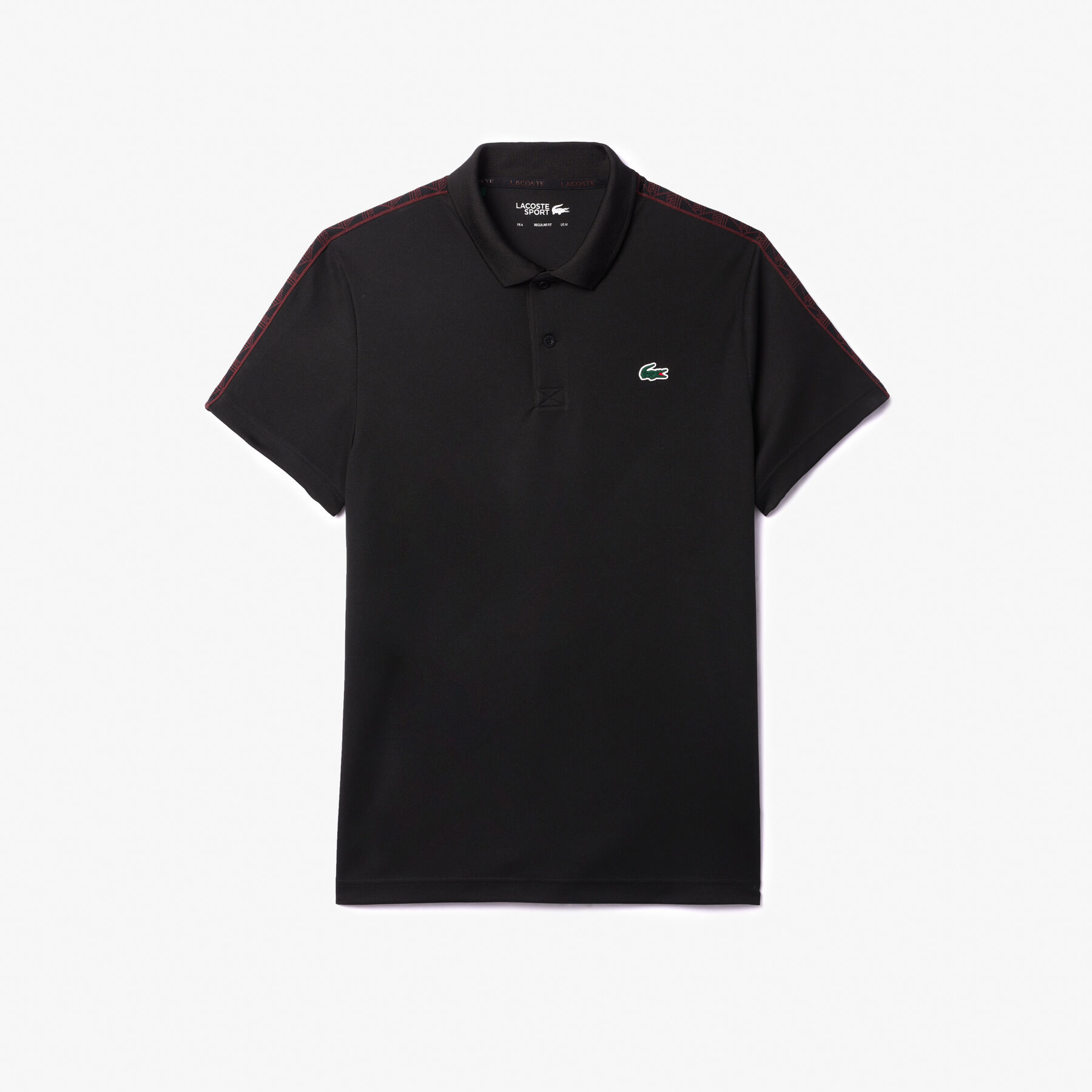Regular Fit Ultra Dry Pique Tennis Polo Shirt Ultra-Dry Monogram Stripe Tennis Polo Shirt - DH2557-00-031
