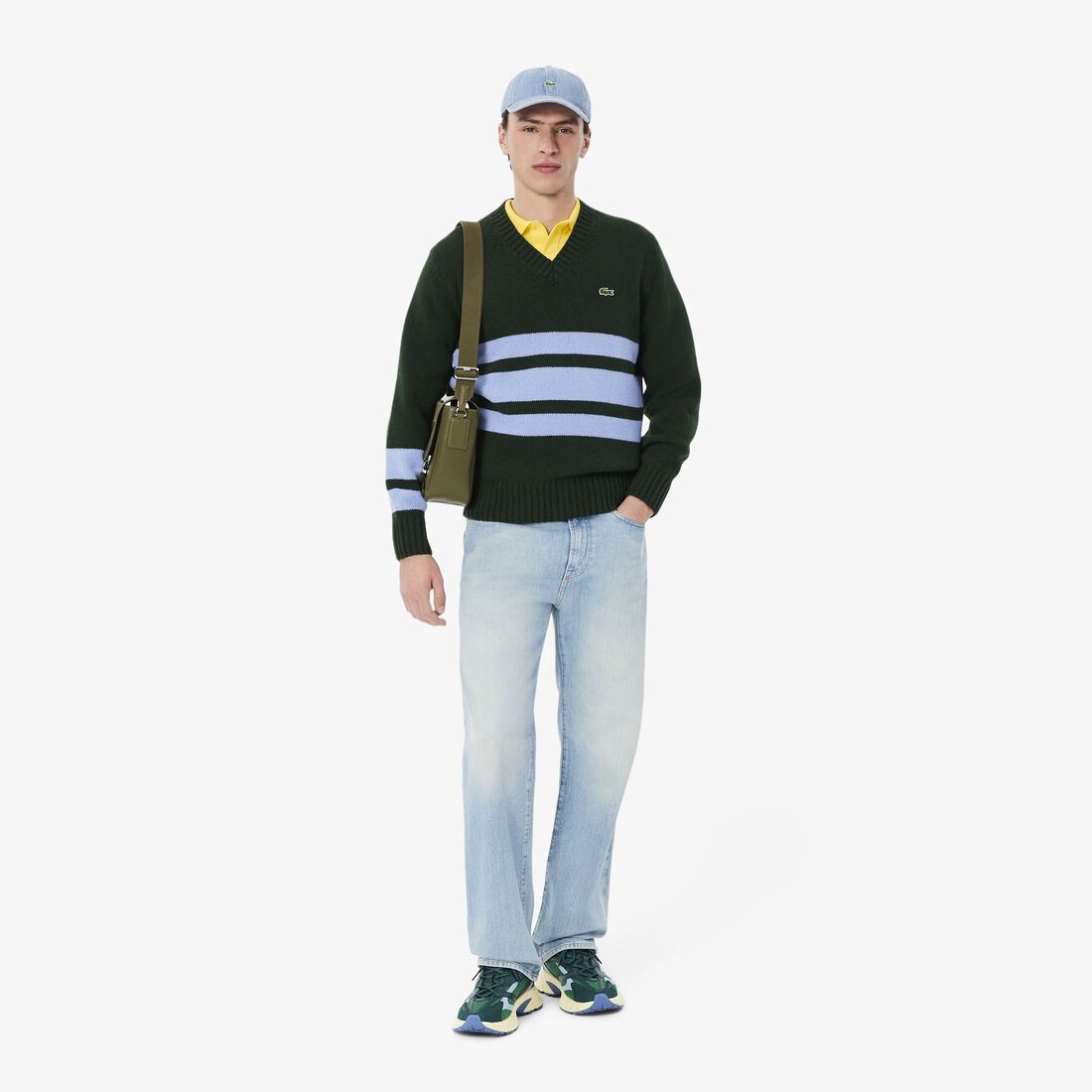 قميص بولو بيكيه بقصة ضيقة L.12.12 Original L.12.12 Slim Fit Polo Shirt - PH4012-00-107