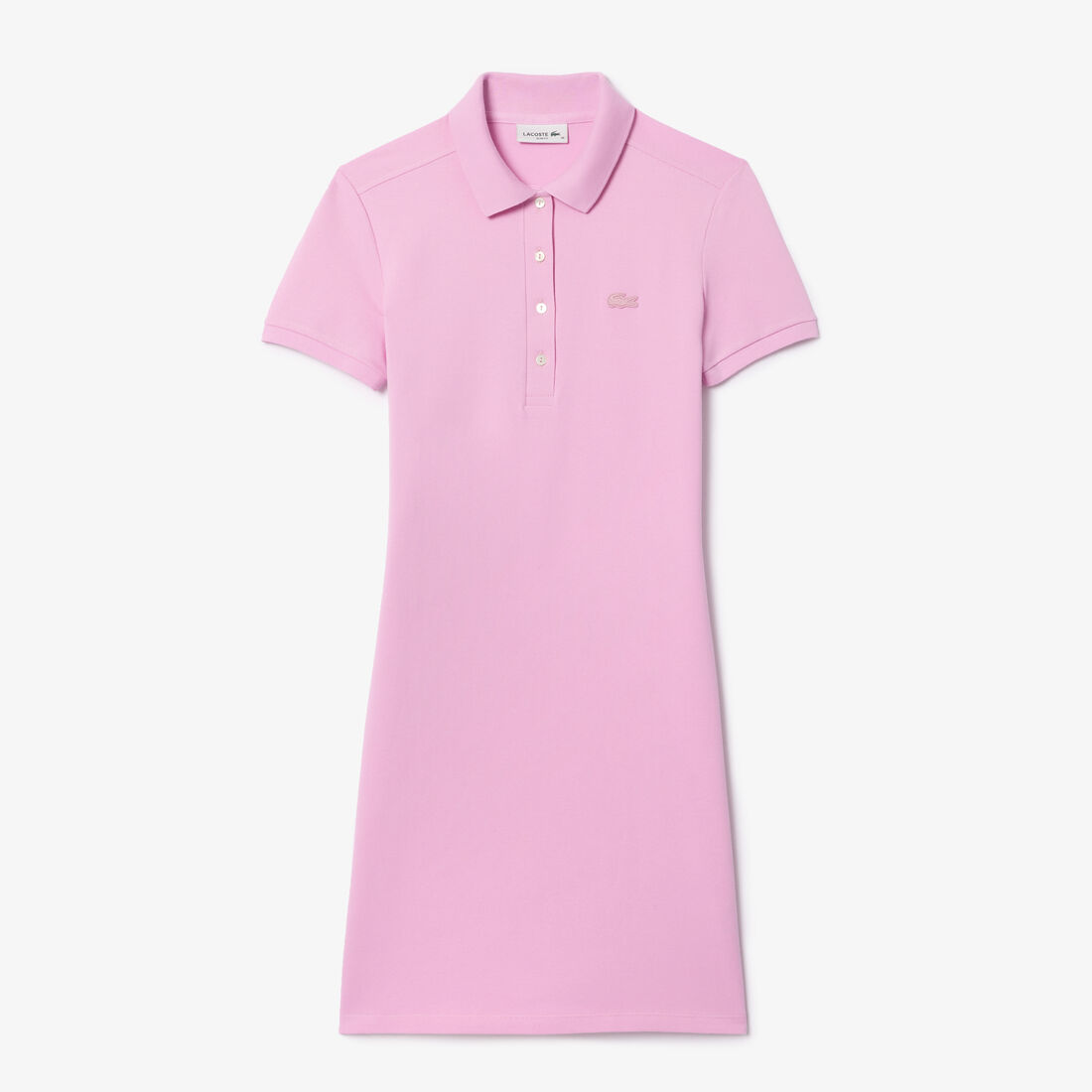 Slim Fit Stretch Petit Pique Polo Dress Women's Stretch Cotton Pique Polo Dress - EF5473-00-IXV