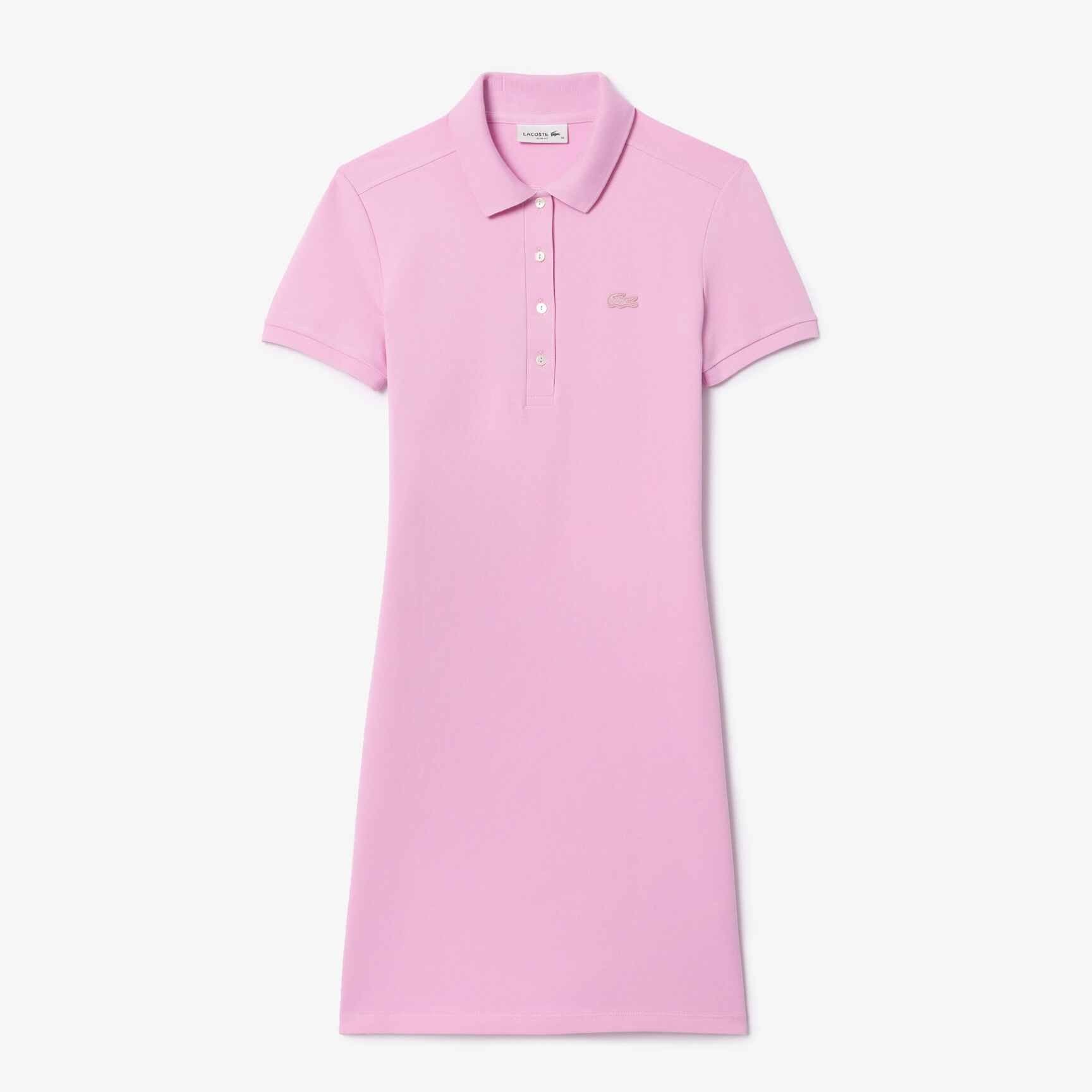 Slim Fit Stretch Petit Pique Polo Dress Women's Stretch Cotton Pique Polo Dress - EF5473-00-IXV