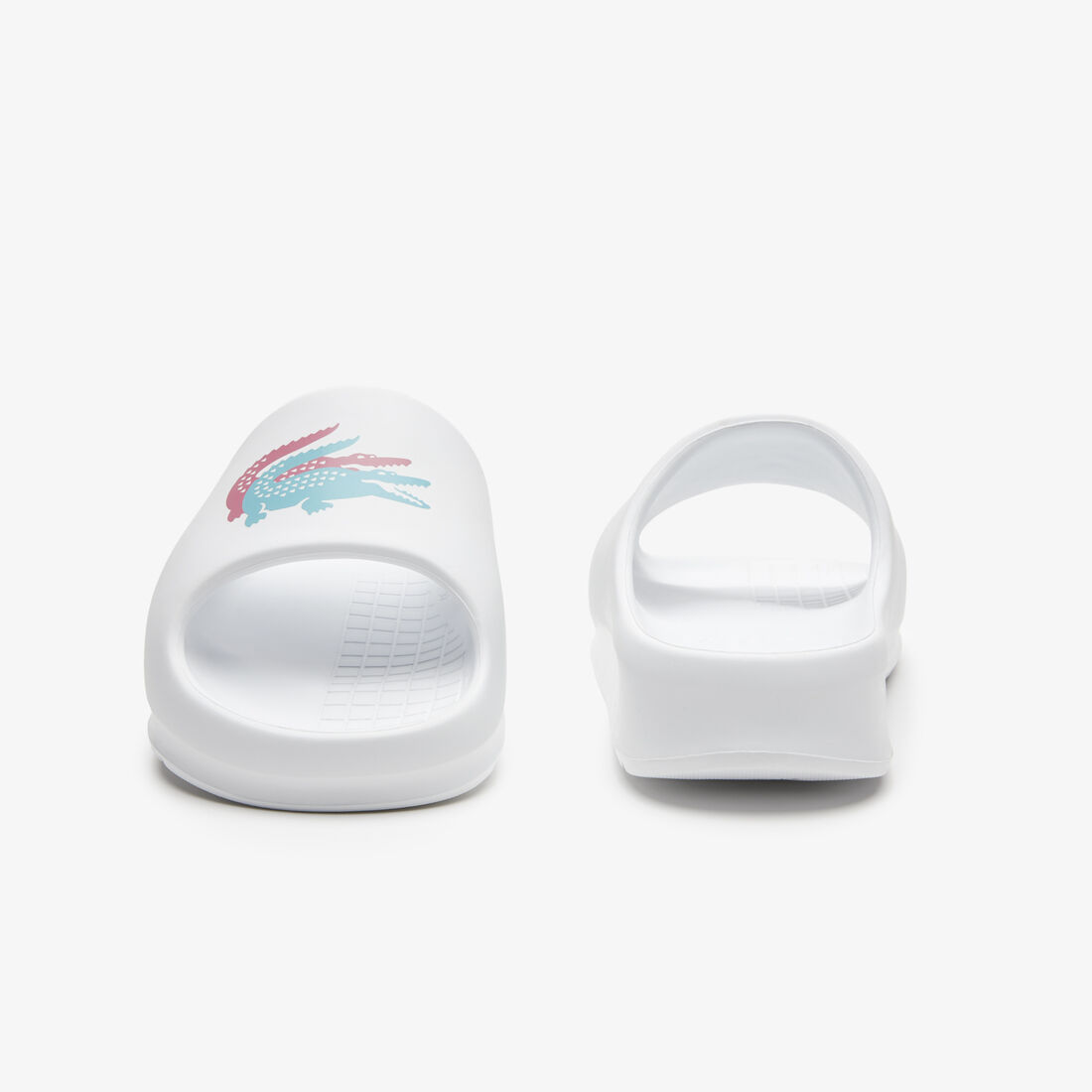 Women's Lacoste Croco 2.0 Evo Synthetic Slides Women's Lacoste Croco 2.0 Evo Synthetic Slides