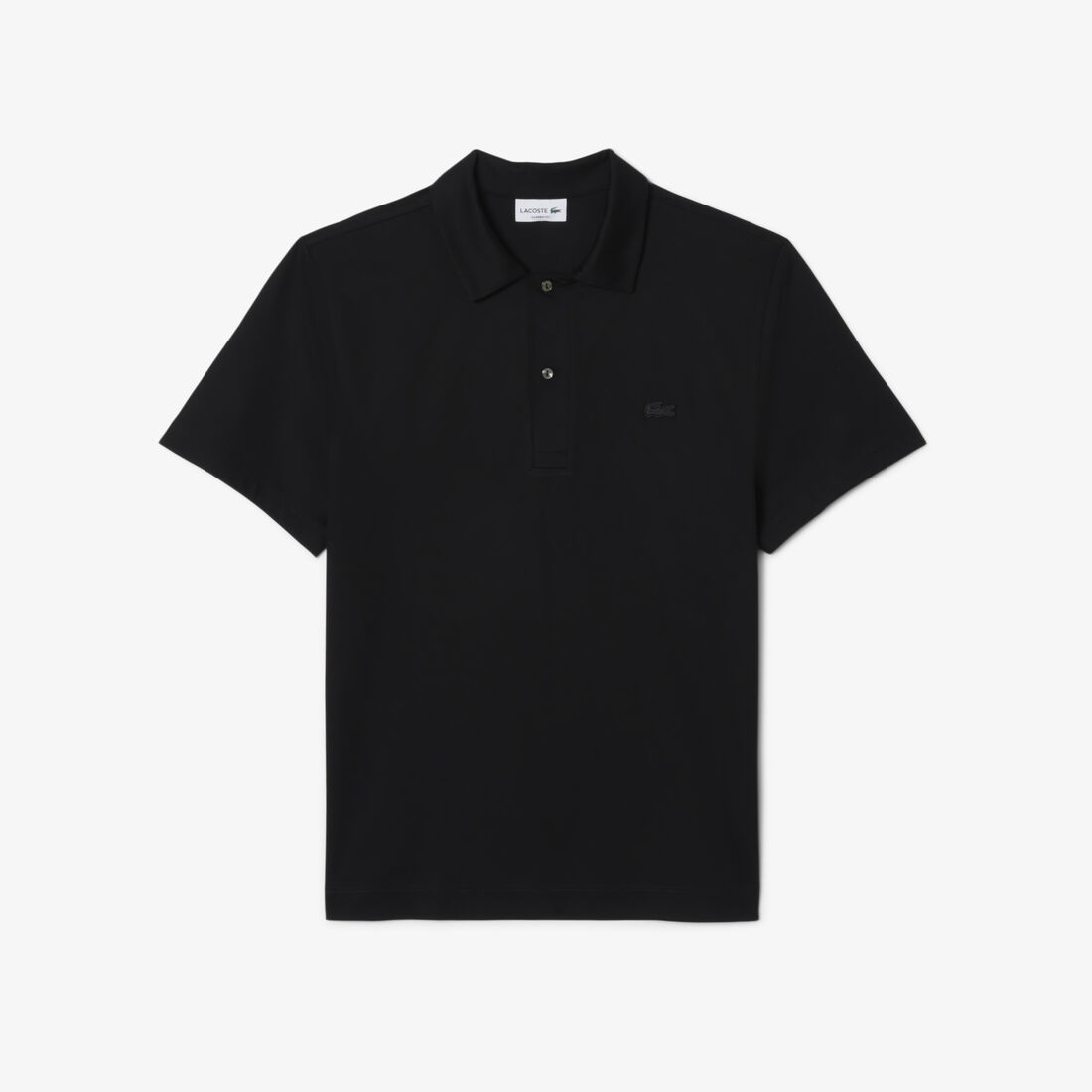 قميص بولو باريس الكلاسيكي المطرز ذو الرقبة المفتوحة Paris Classic Fit Open Neck Embroidered Polo Shirt - DH5928-00-031