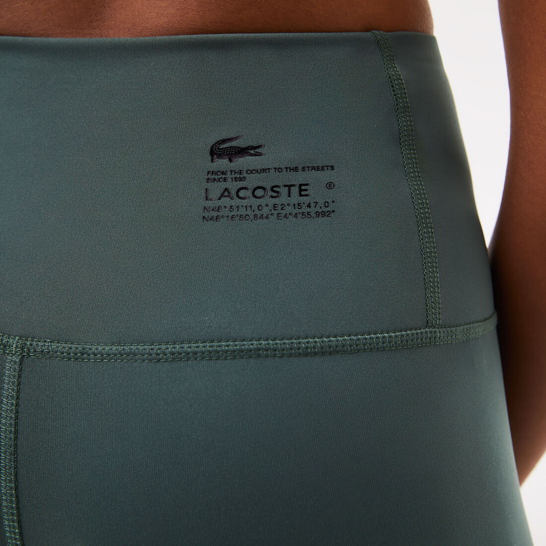 Women's Lacoste Collapsible Stirrup Leggings Women's Lacoste Collapsible Stirrup Leggings - XF0266-00-5HX