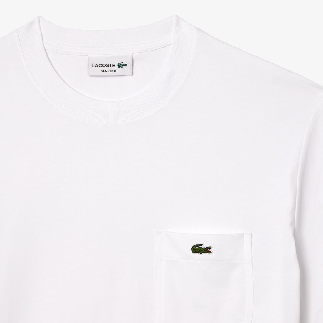 تيشيرت قطني بجيب على الصدر Cotton T-shirt with Breast Pocket - TH2827-00-001