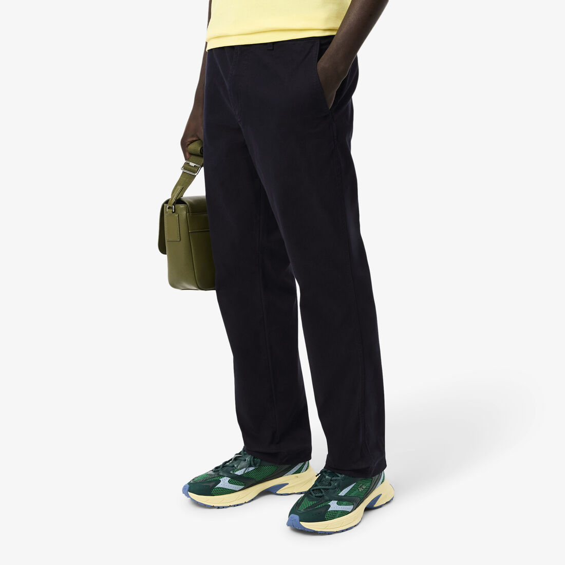 بنطال تشينو مخملي بقصّة عادية Regular Fit Corduroy Chino Pants - HH8383-00-HDE