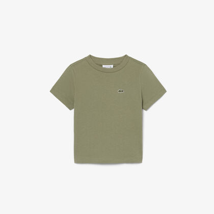 lacoste unisex cotton crew neck t shirt