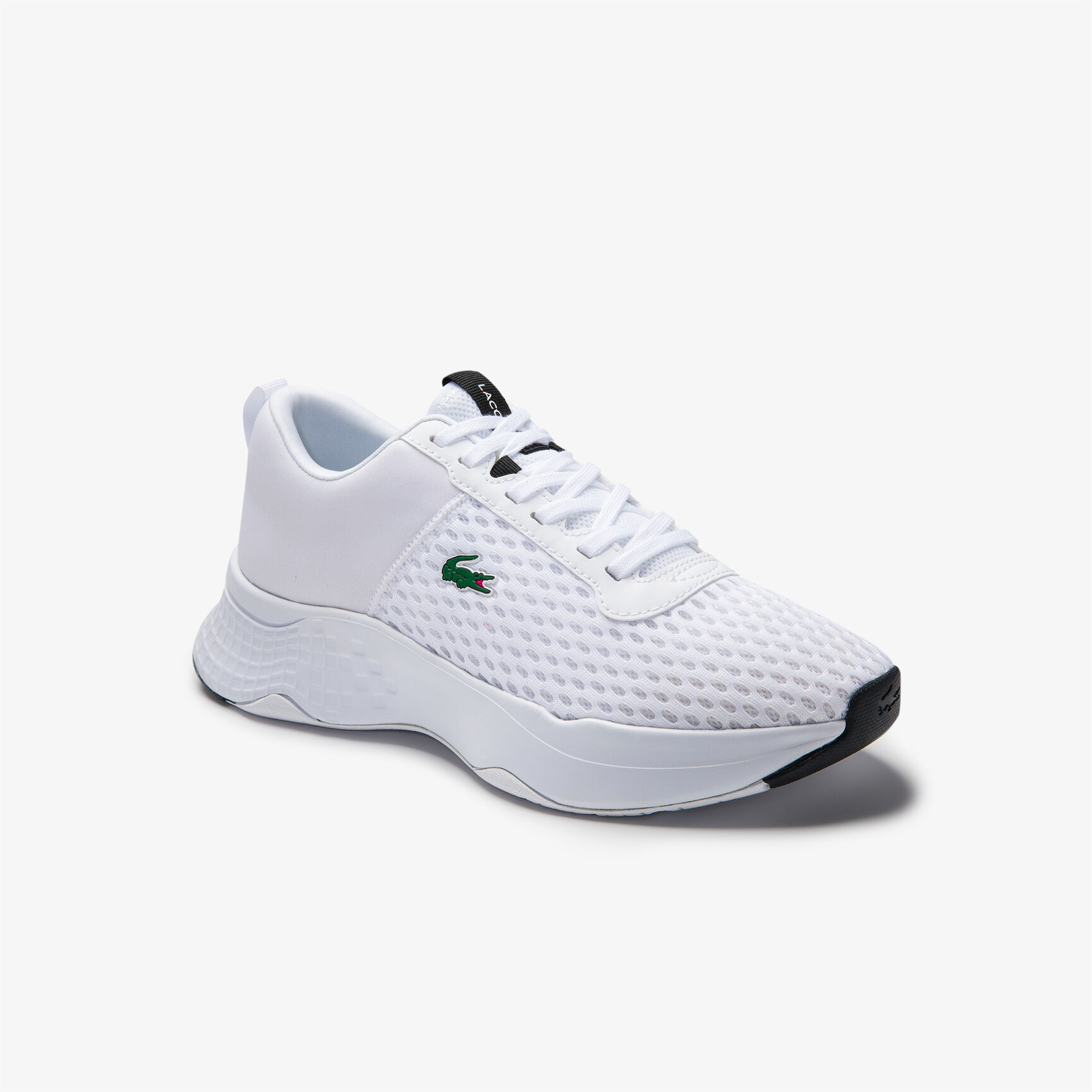 Juniors' Court-Drive Mesh and Stretch-knit Trainers