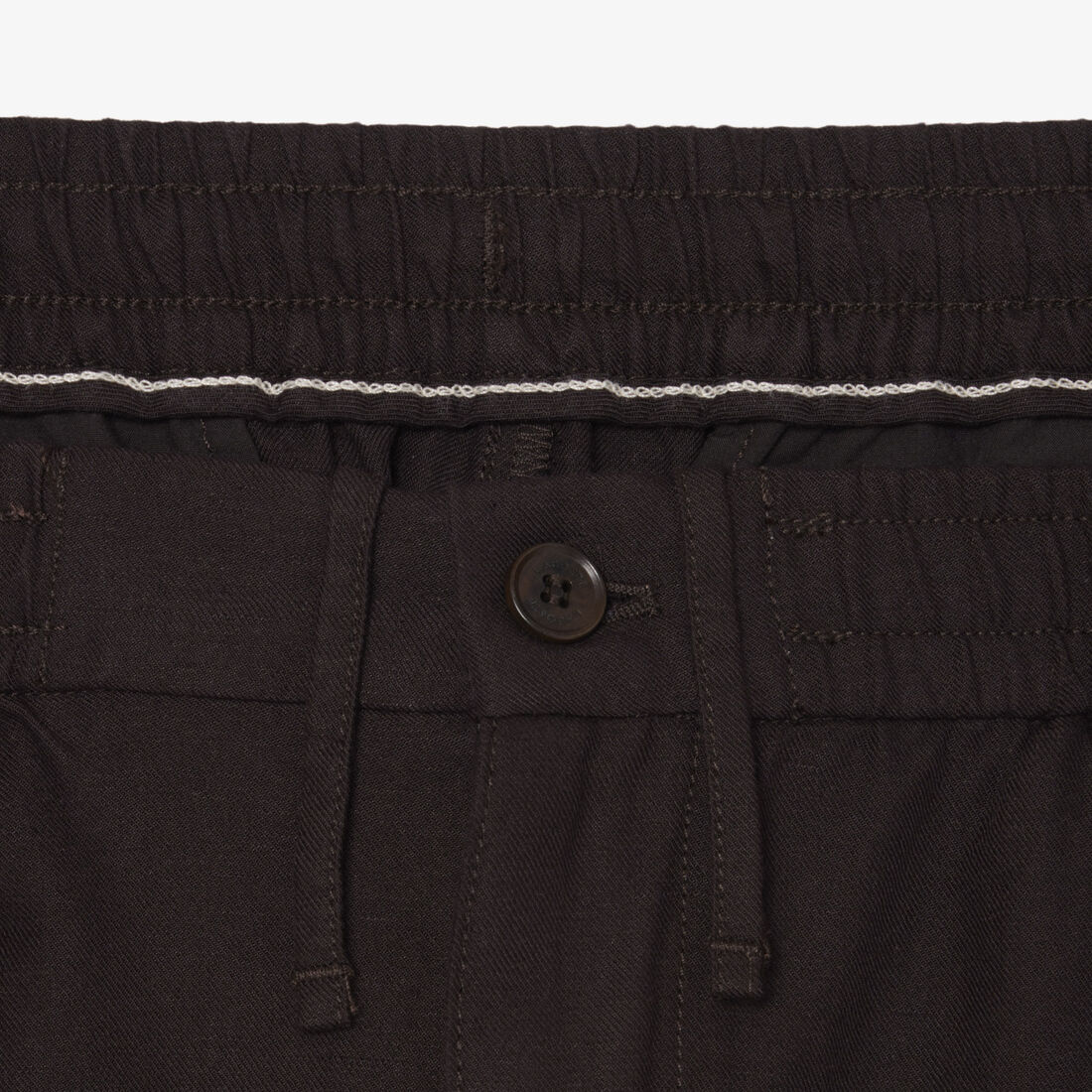 بنطال تشينو من الكتان بقصة عادية Regular Fit Linen Chino Pants - HH1972-00-3LA