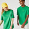 Unisex Lacoste LIVE Loose Fit Golden Embroidery Cotton T-shirt unisex lacoste live loose fit golden embroidery cotton t shirt
