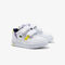 infants  lacoste t clip synthetic colour pop trainers