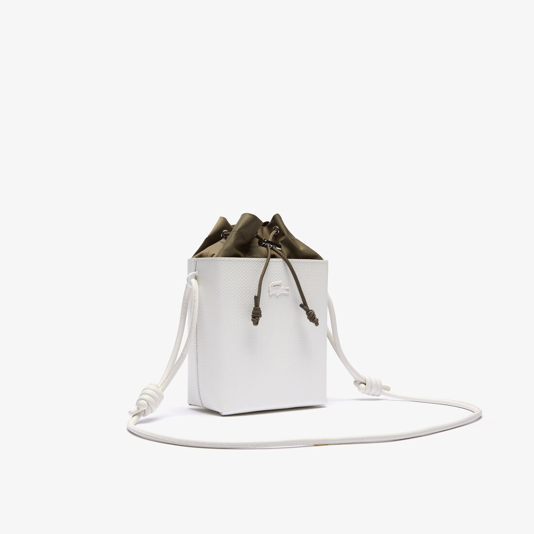 Women’s Chantaco Small Square Piqué Leather Bucket Bag Women’s Chantaco Small Square Piqué Leather Bucket Bag