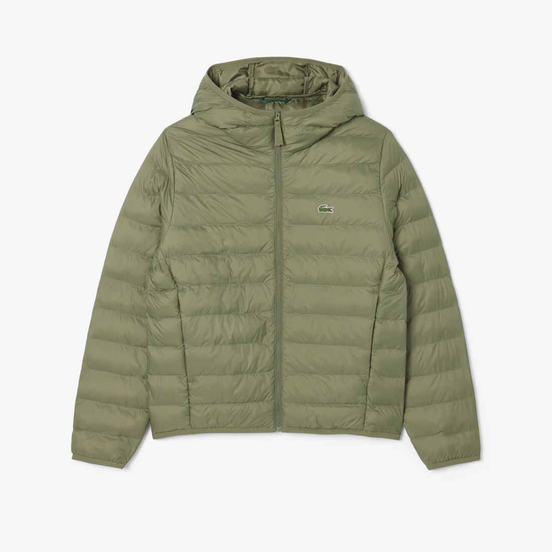 lacoste water repellent down windbreaker
