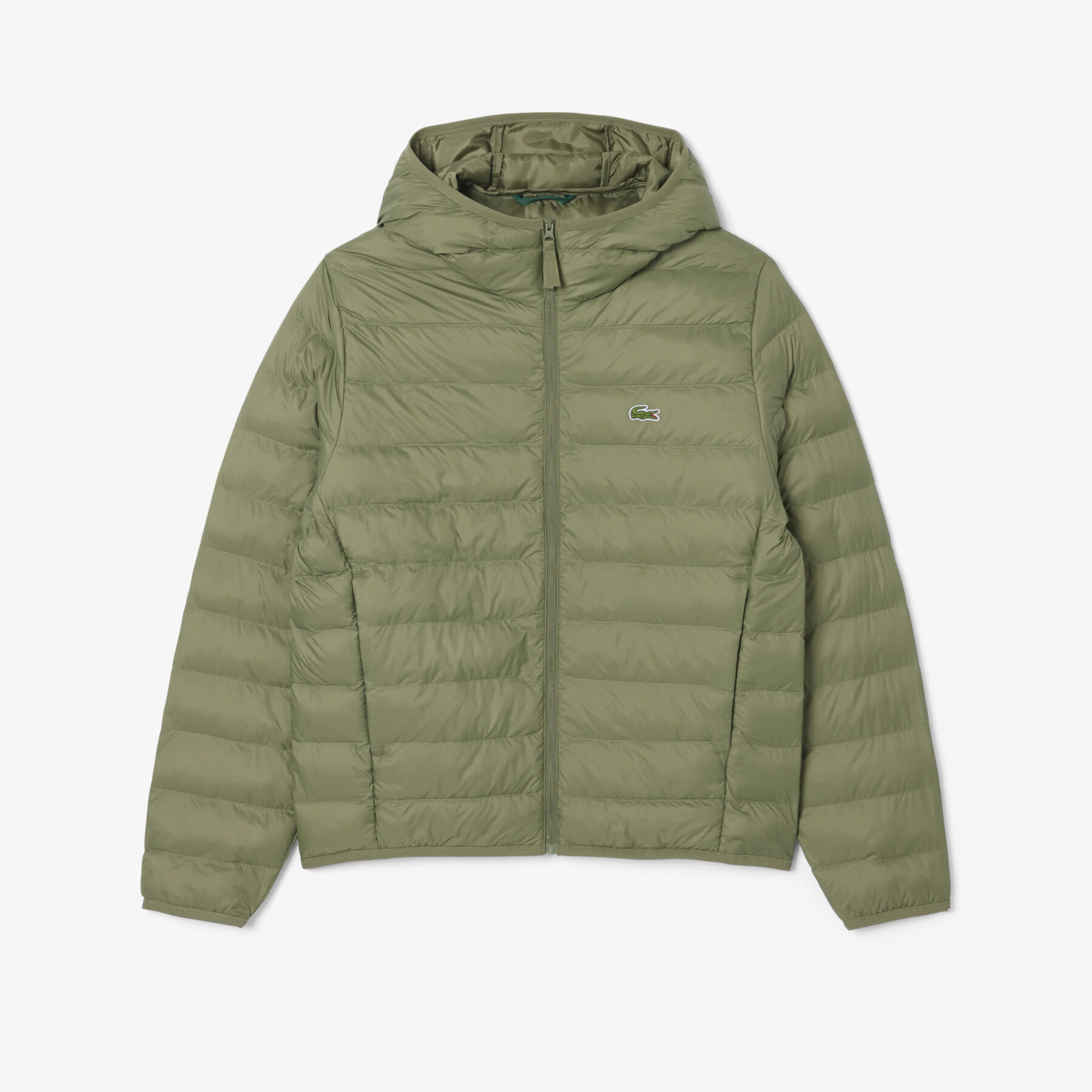 lacoste water repellent down windbreaker