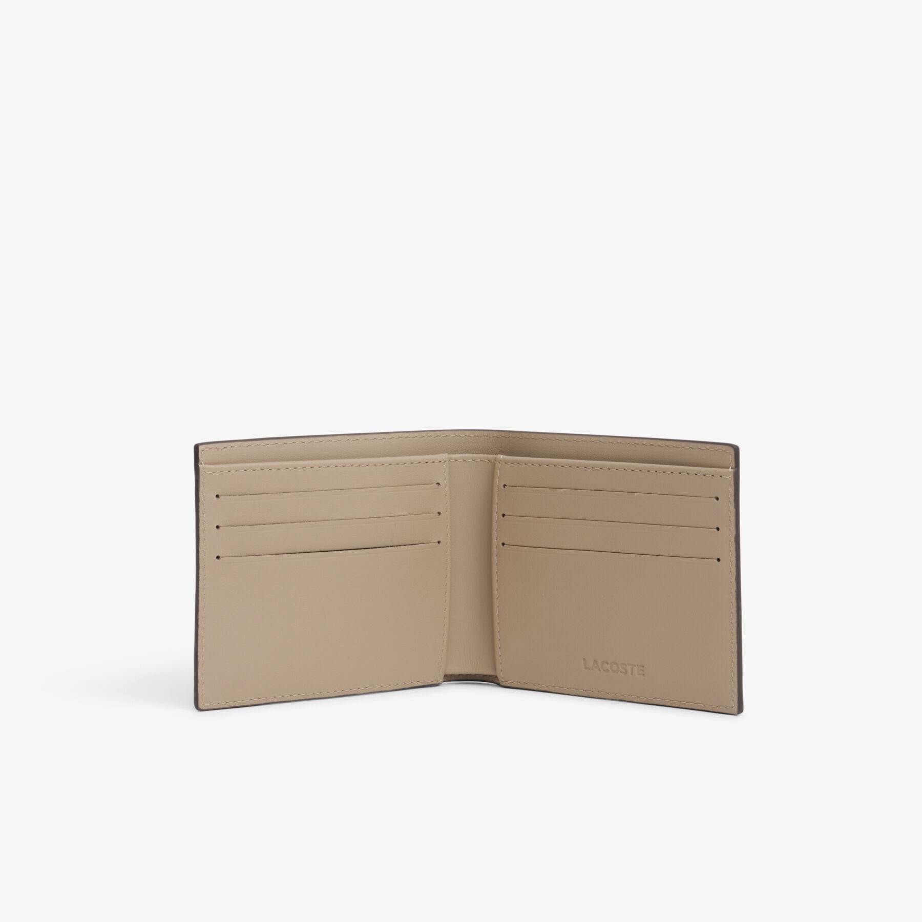 lacoste fg leather billfold