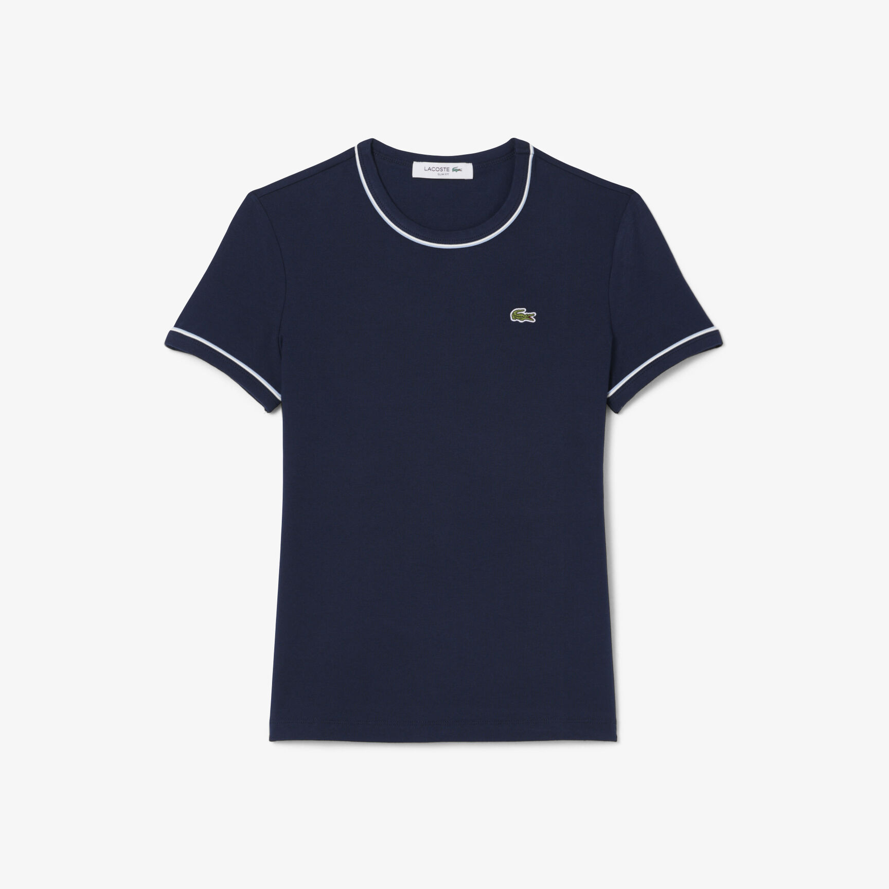 Contrast Trim Jersey T-shirt - TF5289-00-3UI