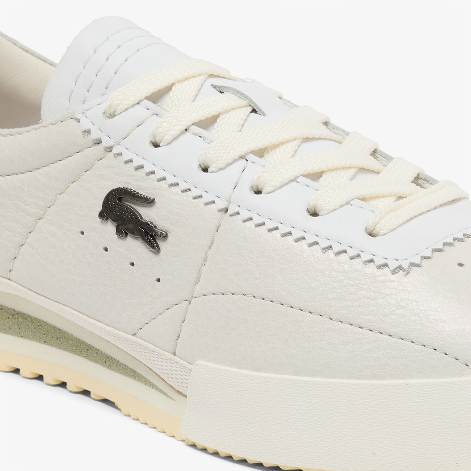 Women's Aura Leather Sneakers lacoste women s aura leather sneakers
