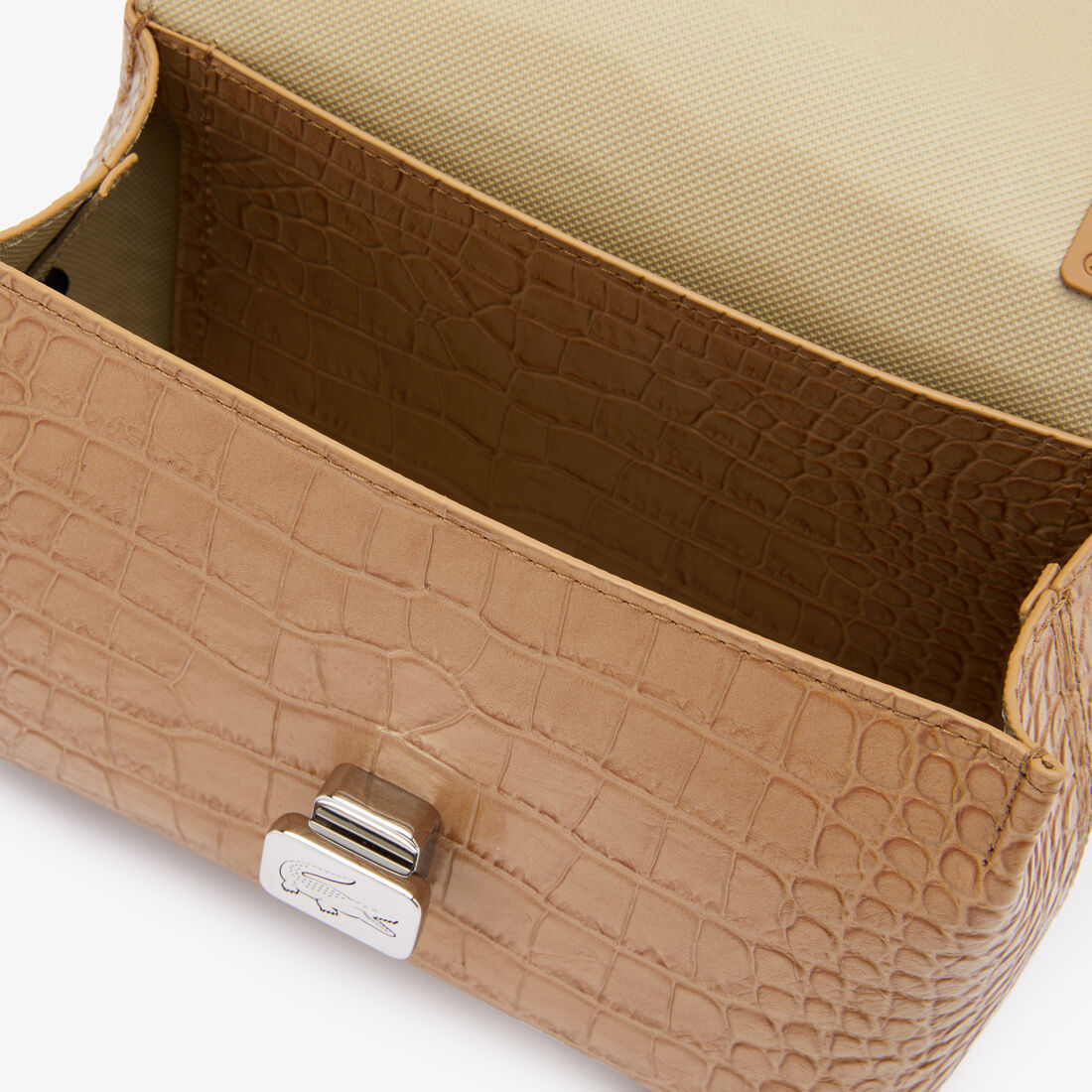 Women’s Amelia Metal Clasp Embossed Leather Handbag Women’s Amelia Metal Clasp Embossed Leather Handbag