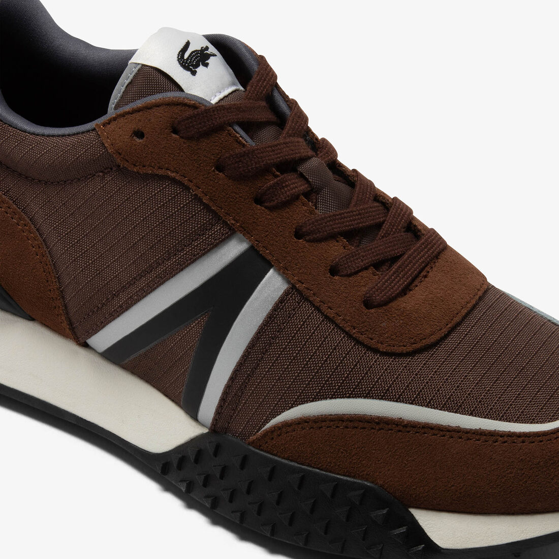 سنيكرز ال-سبين ديلوكس بلمسة معدنية للرجال Men's L-Spin Deluxe Metal Pop Trainers - 46SMA0098-1W7